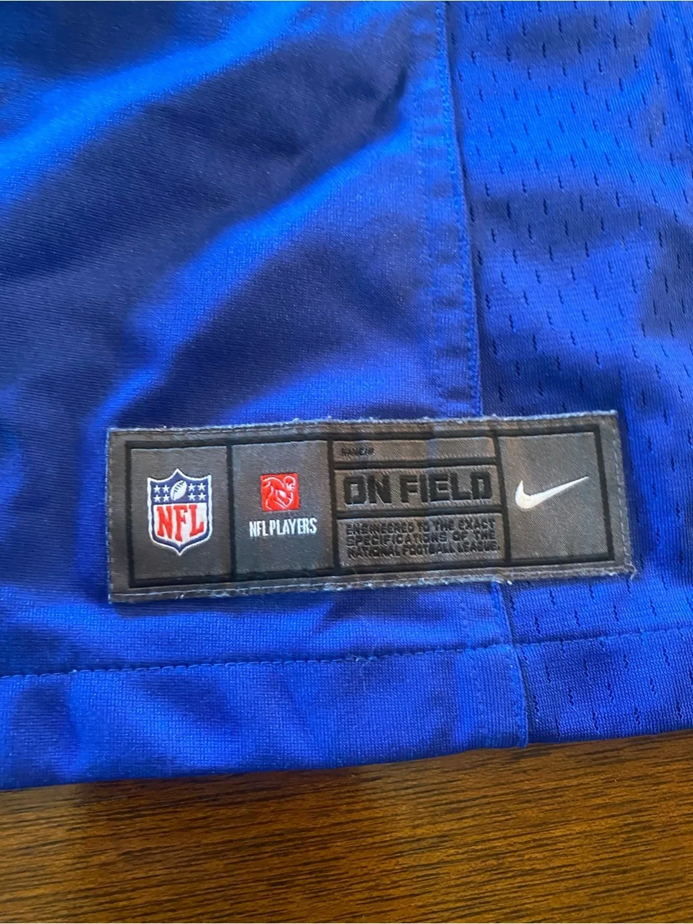 Nike Jim Kelly #12 Buffalo Bills NFL Football Jersey On Field youth Medium EUC